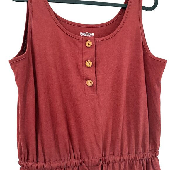 Women's Rust Jumpsuit - Picture 3 of 6